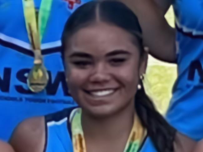 Talea Tonga of the Narraweena Hawks U16s. Picture: Contributed