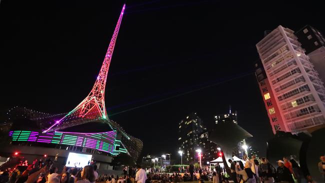 Melbourne is world renowned for buzzing with events like White Night all year round. Picture: Alex Coppel.