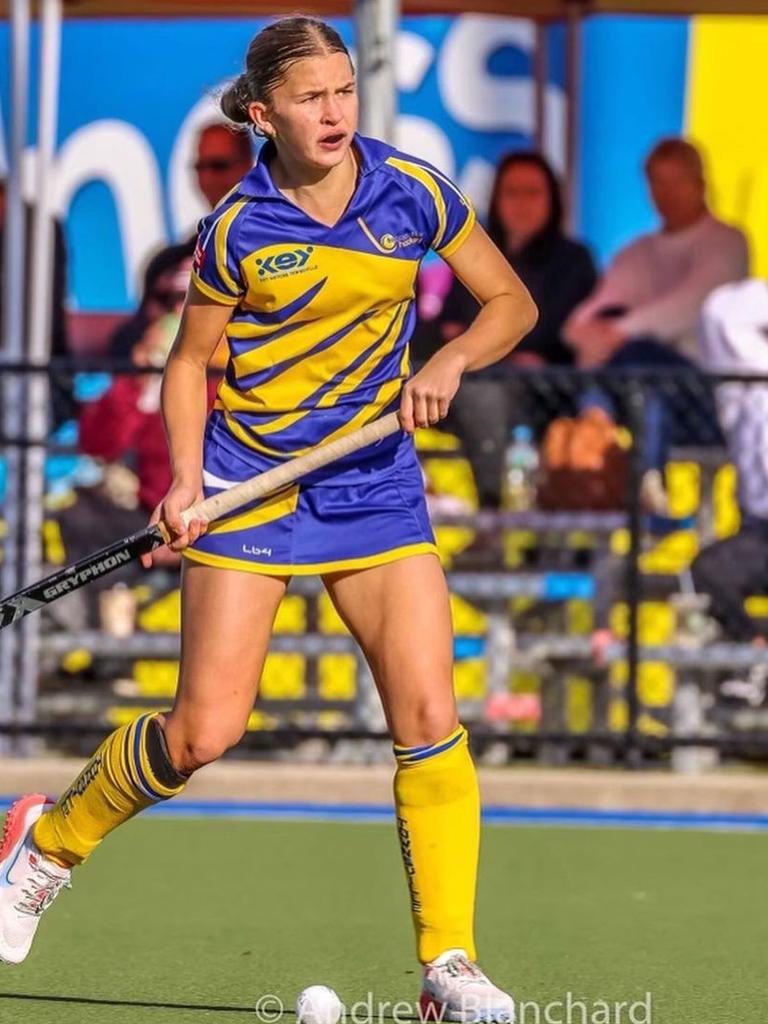 Wests player Sophie Davis is one of Townsville's top junior hockey prospects. Picture: Supplied