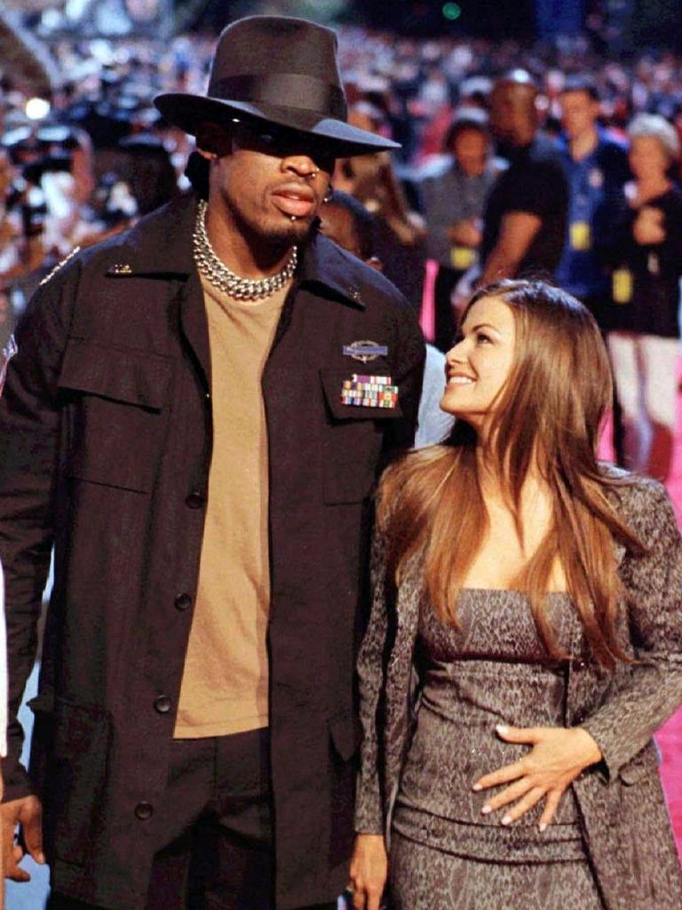 Electra and Rodman were made for the red carpet.