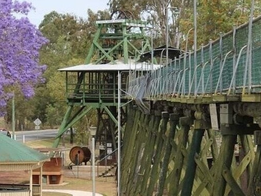 Petition to repair Gympie Gold Mining Museum gantry,