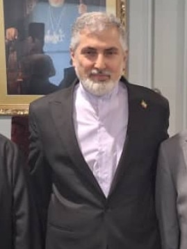 Iranian ambassador to Australia Ahmad Sadeghi. Picture: Twitter