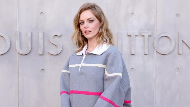 Samara Weaving at the Louis Vuitton's 2023 Cruise Show last week in San Diego. Picture: Getty Images