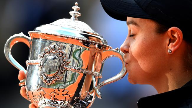 Ash Barty is set to become a household name around the world after winning the 2019 French Open. Picture: Clive Mason/Getty