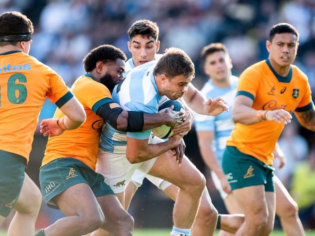 The Wallabies were embarrassed by Argentina just weeks ago. Picture: AFP