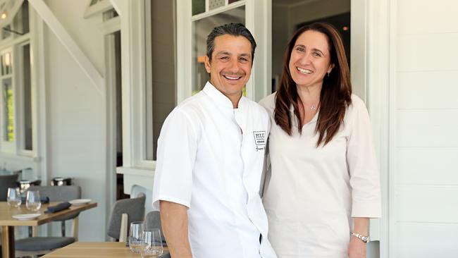 Giovanni Pilu and wife Marilyn pictured at their restaurant Pilu in Freshwater. Picture: Tim Hunter.