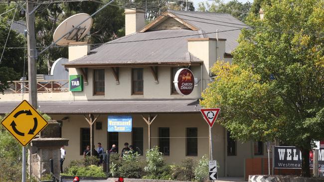 The Westmeadows Tavern was targeted by armed robbers. Picture: David Crosling