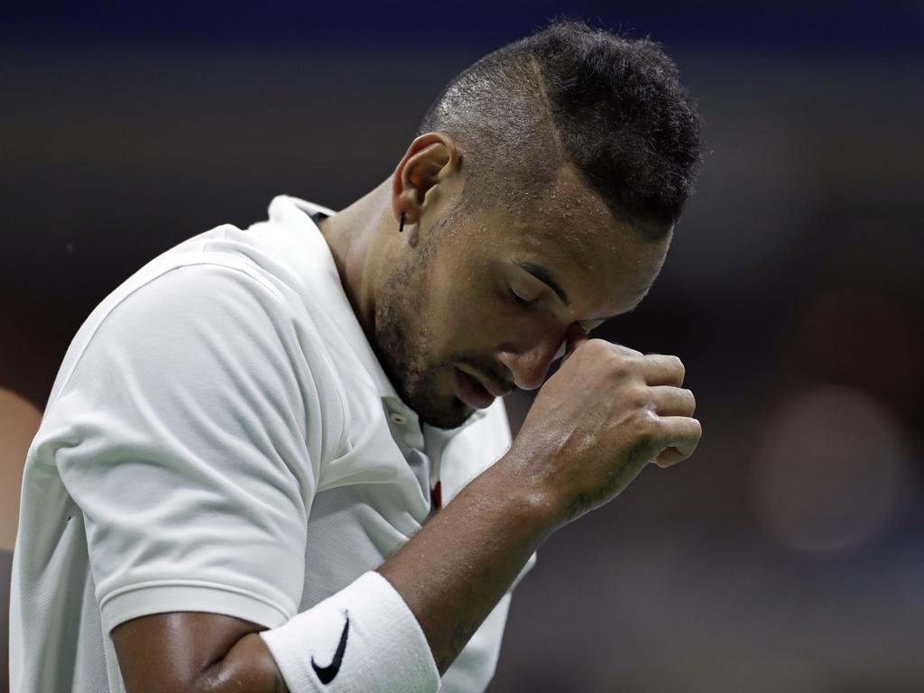 Nick Kyrgios, of Australia. Picture: AP