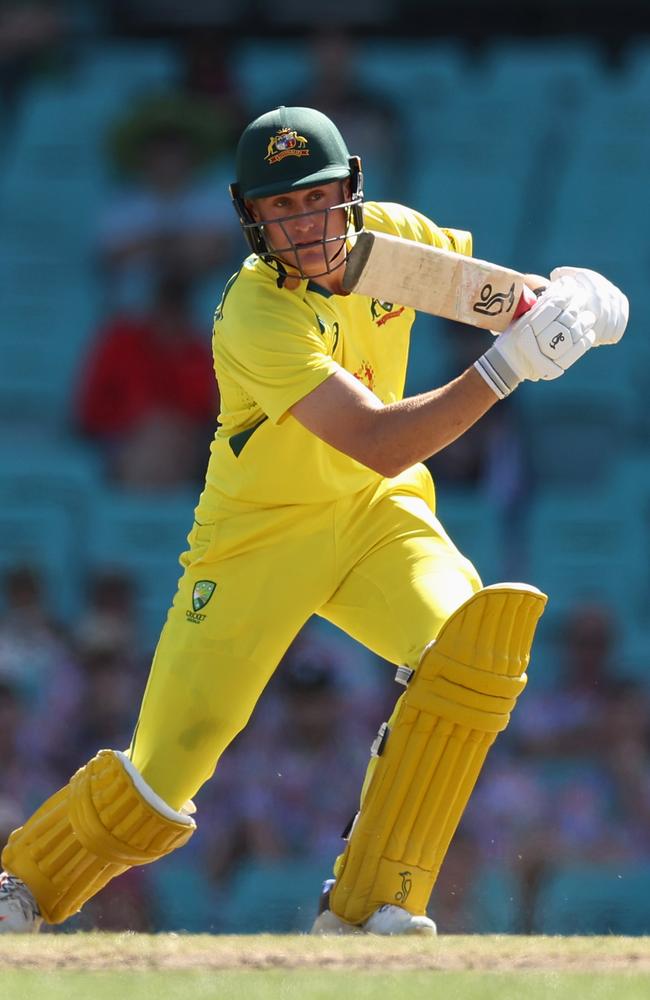 Marnus Labuschagne believes selectors are wrong and there is space for both he and Steve Smith in the ODI batting line-up. Picture: Cameron Spencer/Getty Images