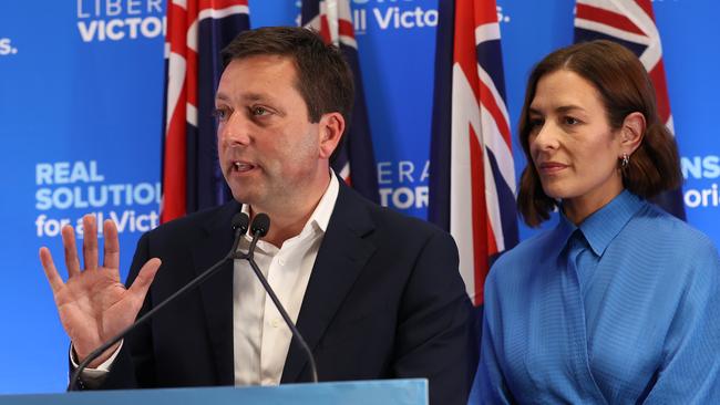 Matthew Guy has told some colleagues he has no ambition to ever lead the party again. Picture: David Caird