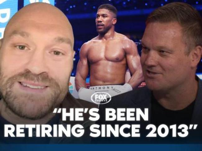 "Nothing surprises me with Tyson Fury"