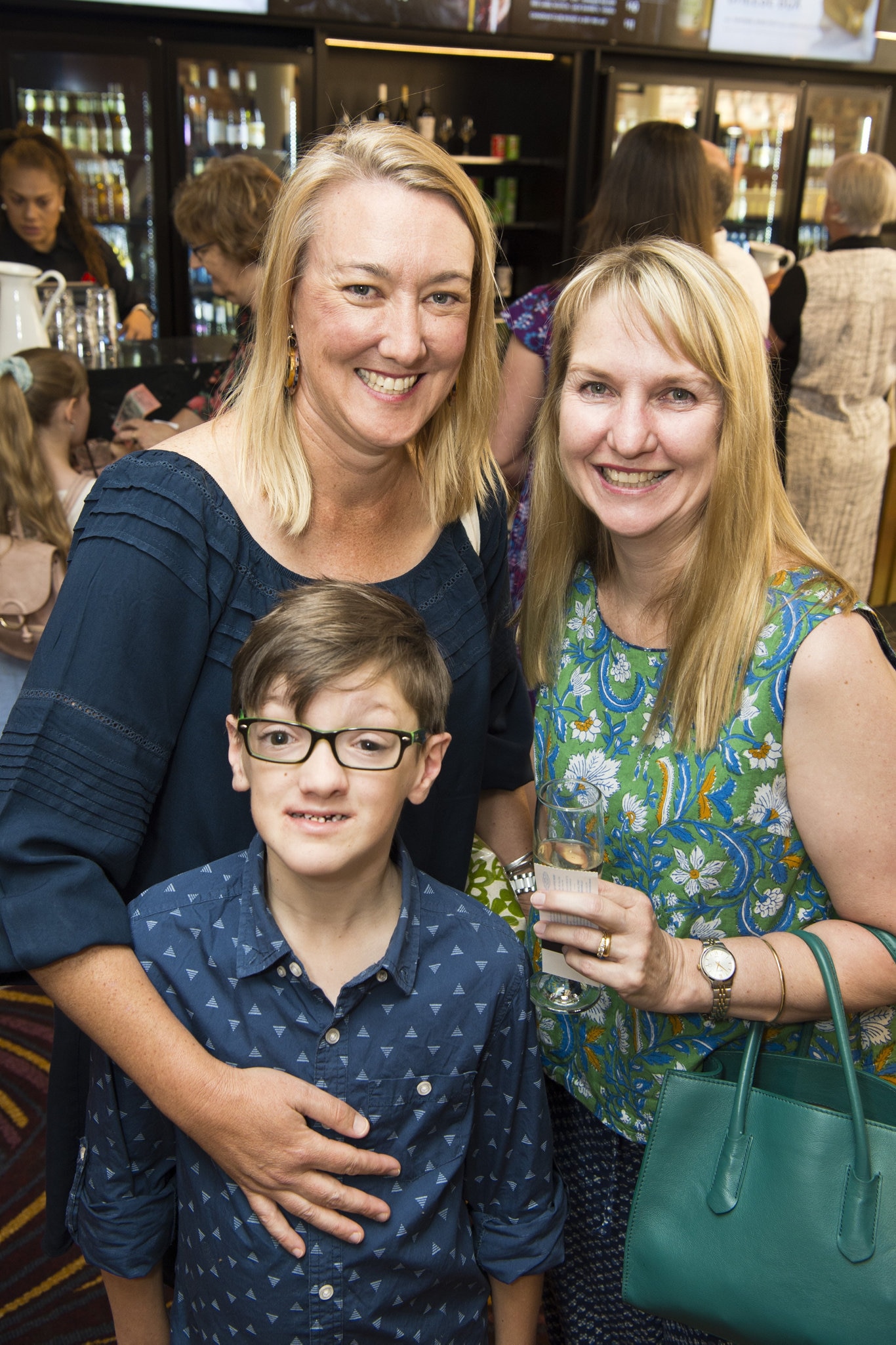 Lizzy Smiddy (left) with Eamon Smiddy and Libby Hobson at Once Upon a Time presented by Dance Central junior school at Empire Theatres, Saturday, November 9, 2019. Picture: Kevin Farmer