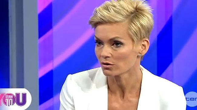 Jessica Rowe spoke candidly about her battle with post-natal depression. Picture: Screengrab/Ten