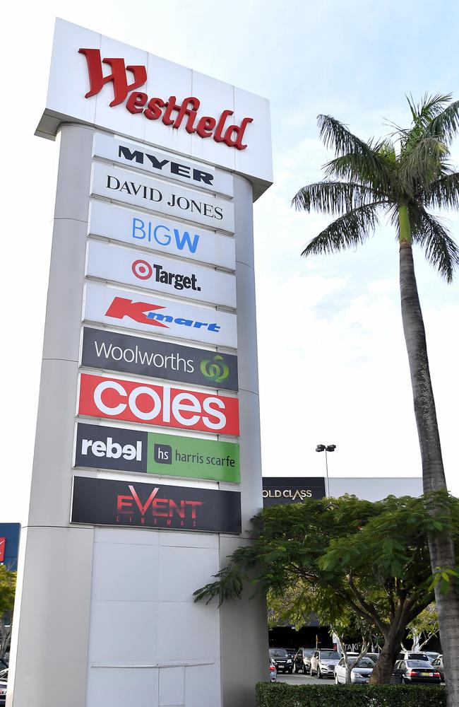 Westfield Chermside was visited by the NSW man while he was infectious. Picture: NCA NewsWire / John Gass