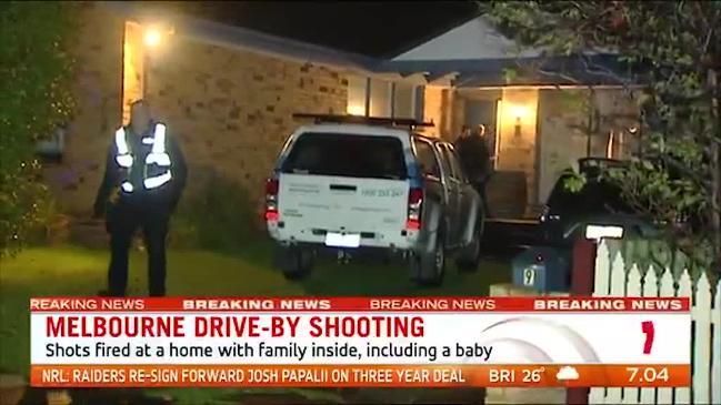 Shots fired at Frankston home (Sunrise)