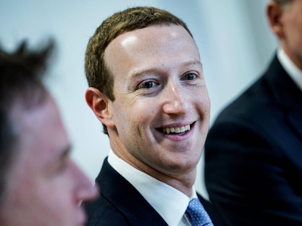 Facebook founder Mark Zuckerberg. Picture: Kenzo Tribouillard / AFP