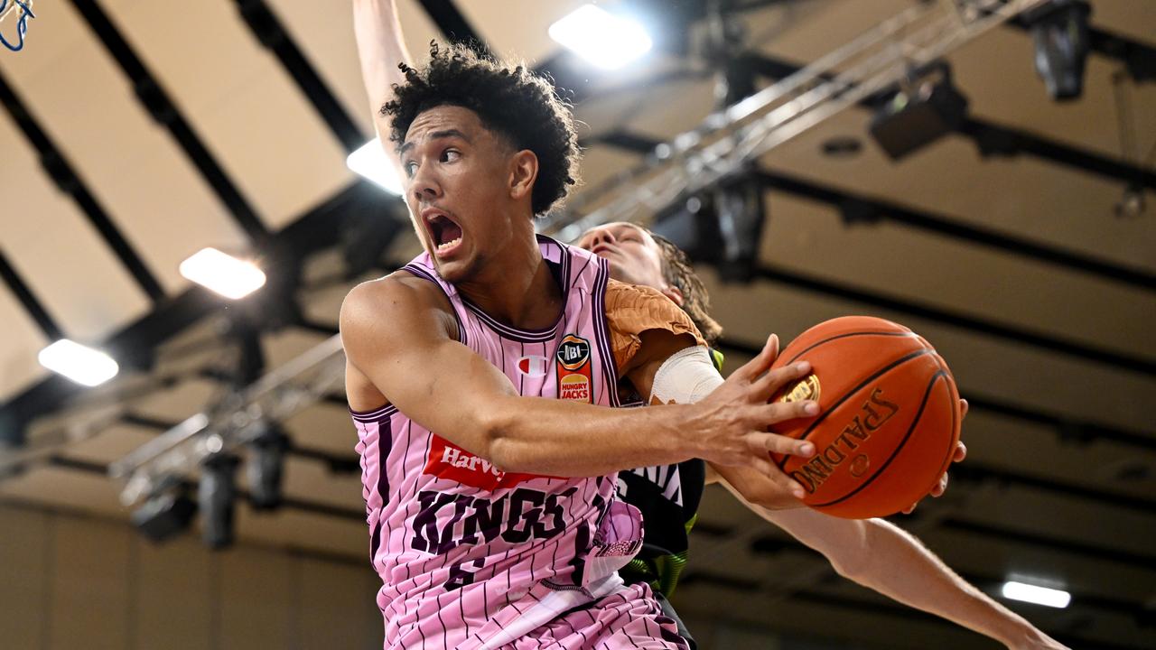 Jaylin Galloway has interest from NBA teams. Picture: Getty