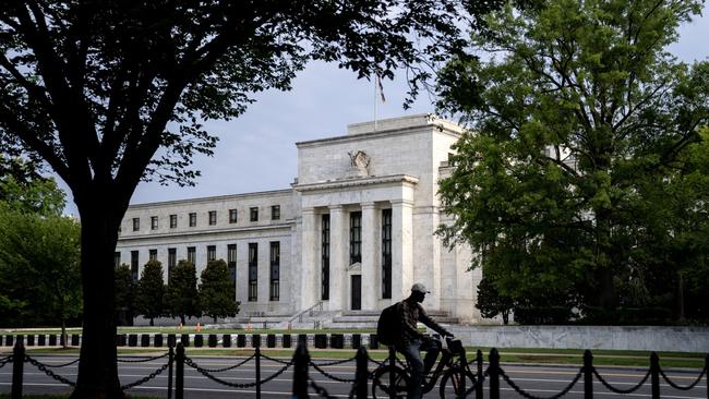 The US Federal Reserve’s plan to taper its $US120bn-a-month bond buying program may be premature. Above, the Fed building in Washington. Picture: Bloomberg