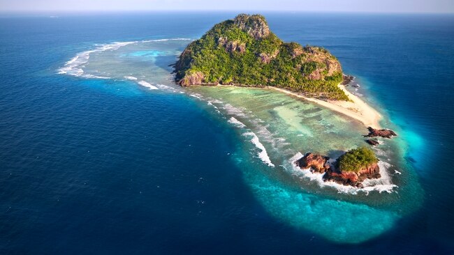 Island idyll in Fiji.