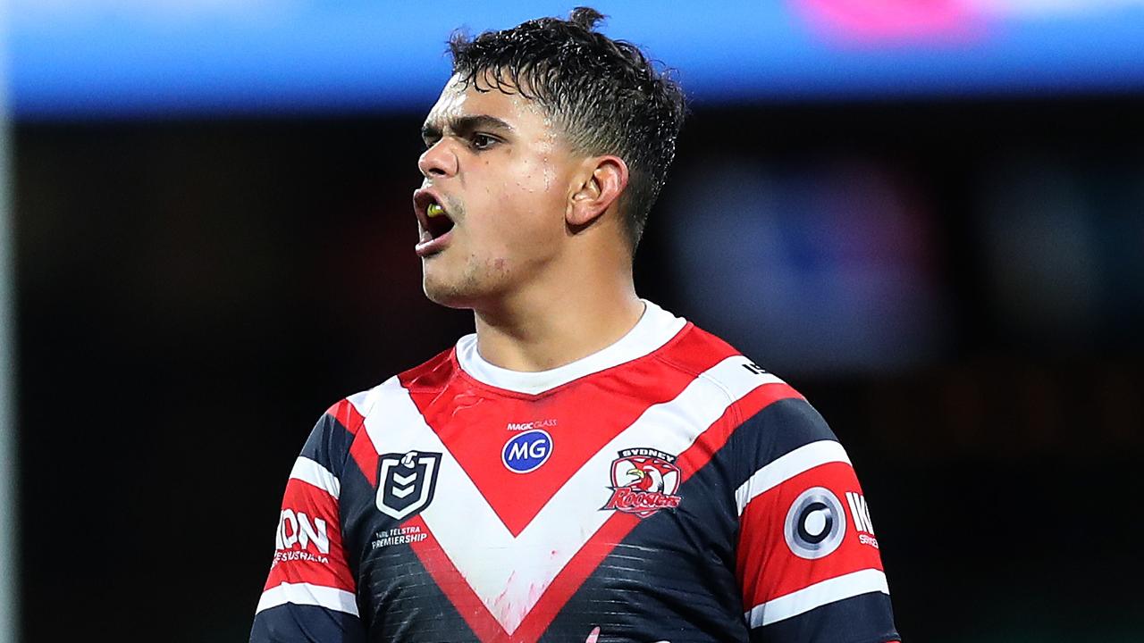 Latrell Mitchell is in limbo. Picture. Phil Hillyard