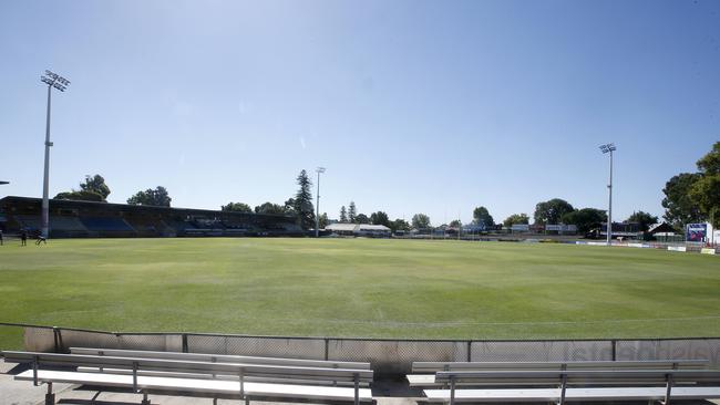 Norwood Oval is awaiting an upgrade. Picture: Simon Cross