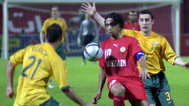 Scott McDonald (R) and Ahmad Elrich in the first outing in Asian competition.