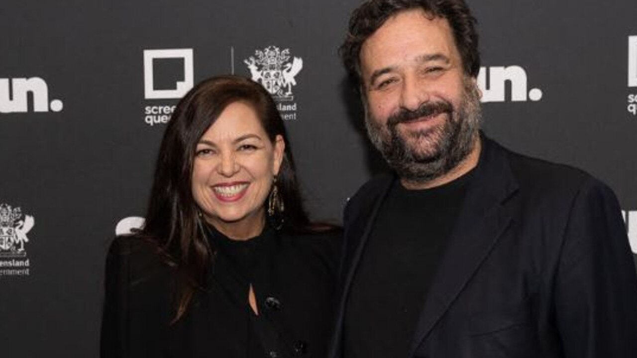 Jane Kennedy and Mick Molloy. Picture: Alistair Randell