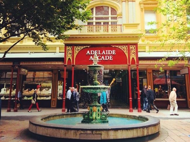 Adelaide Arcade in Rundle Mall has an interesting past. Picture: Duraid Sarsum