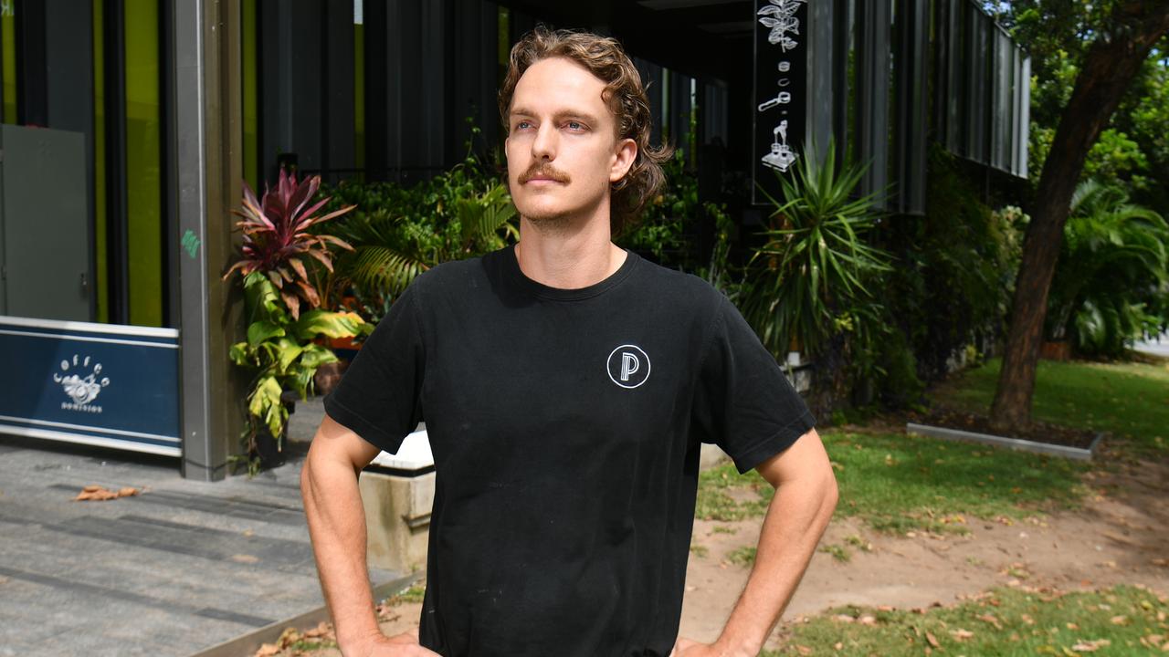 Pedlar Project owner Jordan Rio has his business in the Townsville CBD. Picture: Evan Morgan