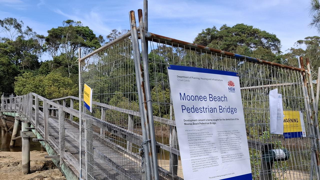 ‘Unusable’: Demolition for dead in the water footbridge