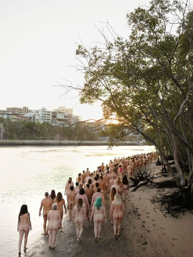 An image from Tunick's TIDE series, from his last Brisbane visit.