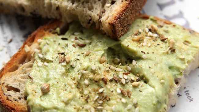 Smashed avocado is costing Aussies alot of money. Picture: Carly Earl