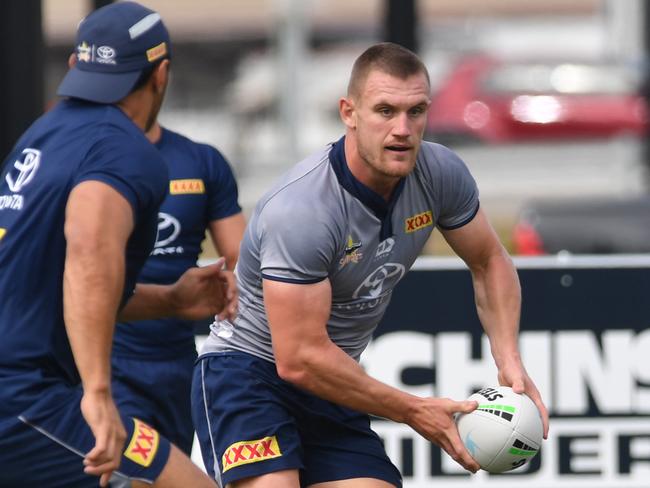 North Queensland Cowboys train at high performance training centre. Coen Hess. Picture: Evan Morgan