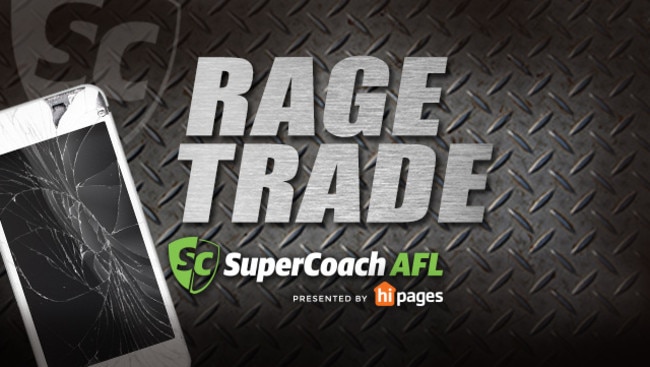 SuperCoach AFL rage trades 2018.