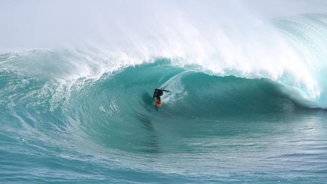 Streaky Bay local, Danny Utah surfing the Far West Coast. Picture: Supplied