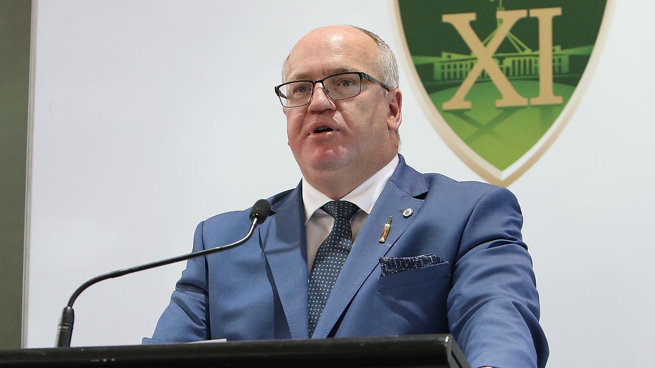 Cricket Australia has sworn in Earl Eddings as its chairman, elevating him from interim status to David Peever’s permanent replacement despite a lack of support from his own state.