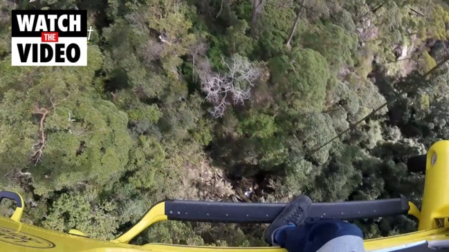 RACQ: Lifeflight plucks hiked from mountain