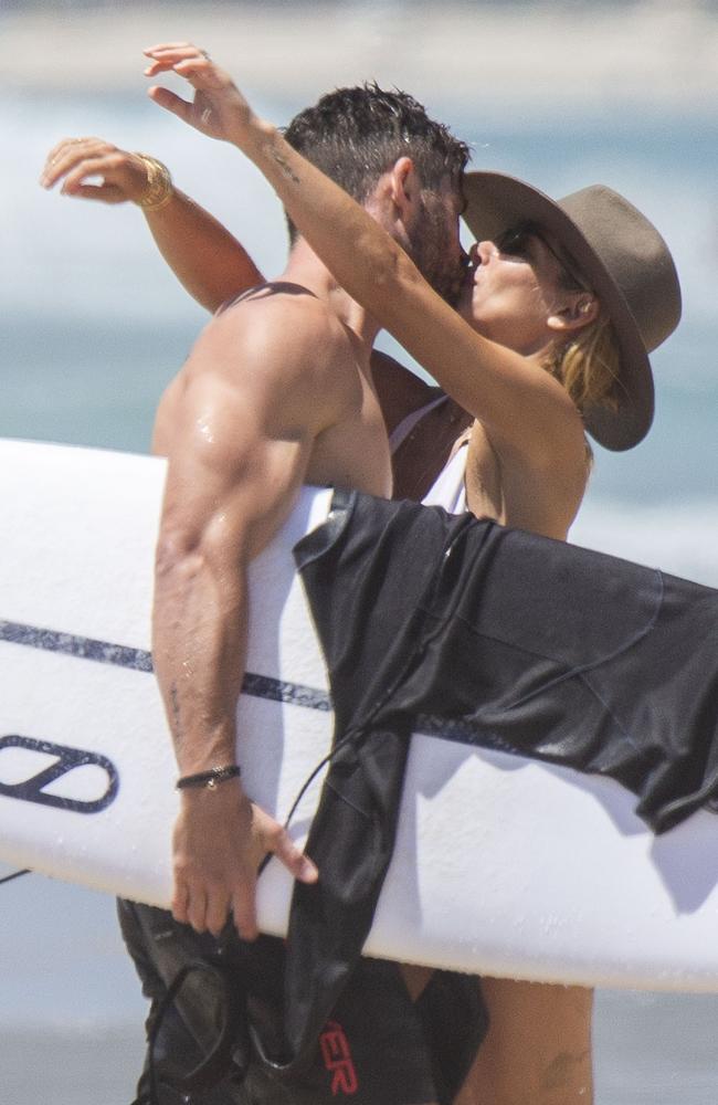 Chris Hemsworth and Elsa Pataky are seriously smitten with each other. Picture: Media Mode