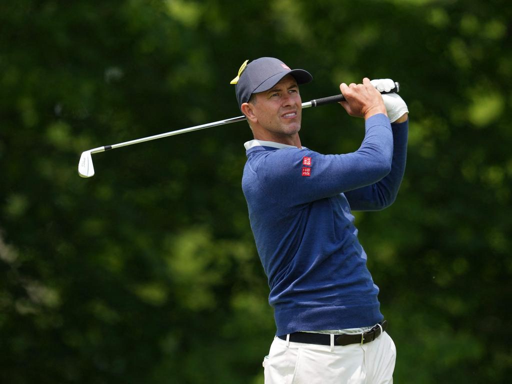 Ian Baker-Finch believes Adam Scott could have a role to play at the Brisbane Olympics in 2028. Picture: Getty Images via AFP