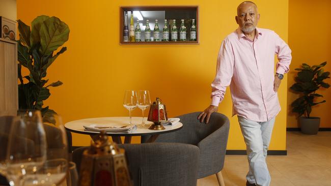 Chef Ashraf Saleh at his COYA restaurant in St Leonards. Picture: John Appleyard