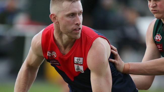 Shaun McKernan has been in dominant form for Tullamarine. Picture: Stuart Milligan