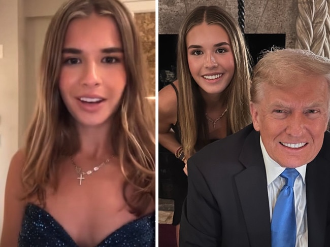 President Donald Trump’s oldest grandchild, Kai Trump, gave a behind-the-scenes look at his historic Inauguration Day festivities that capped off the “experience of a lifetime.” Picture: YouTube