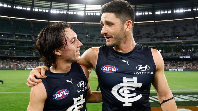 There are fears Marc Pittonet will join Oliver Hollands on Carlton’s injury list.