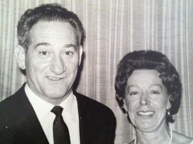 Keith Arneman with his wife Peggy.