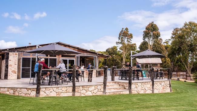 There are multiple ways False Cape Wines, the largest vineyard on Kangaroo Island, looks after the environment. Picture: Meaghan Coles.
