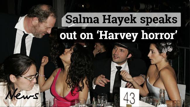 Salma Hayek speaks out on 'Harvey horror'