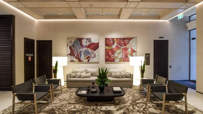 Adelaide Marriott also features a 24-hour executive lounge. Picture: RoyVphotography