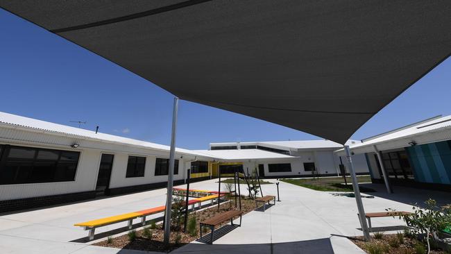 An outdoor area at the school. Picture: Julian Smith