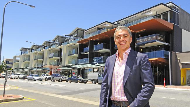 Richard Antunes, the developer of the Baju apartments on Seaview Road at Henley Beach.