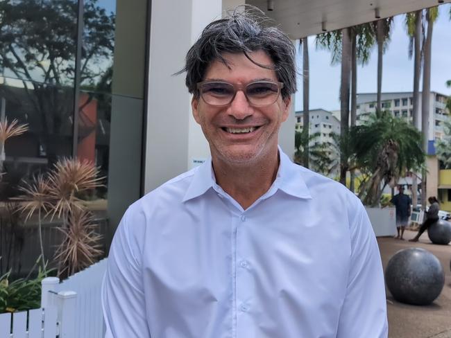 Director of Public Prosecution Lloyd Babb made a surprise visit to the Darwin Local Court on Wednesday, January 1. Picture: Zizi Averill